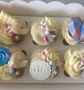 Gender Reveal Cupcakes