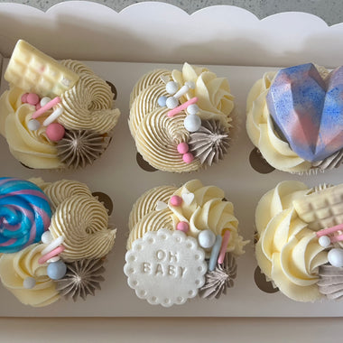 Gender Reveal Cupcakes