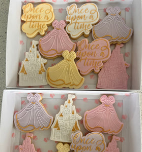 Corporate themed biscuits