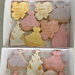 Corporate themed biscuits