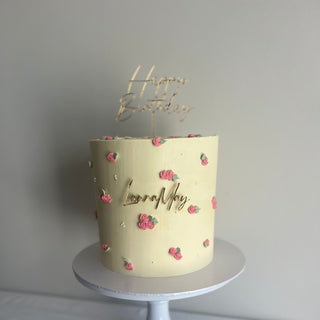 VEGAN ROSE - Piped Roses