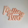 Double Layered Acrylic Topper