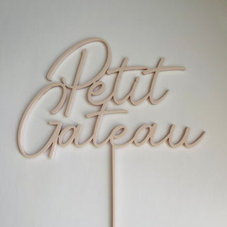 Single Layered Acrylic Topper