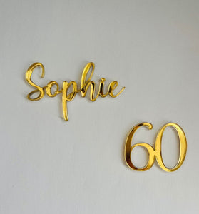 Two Words/Name & Number Gem