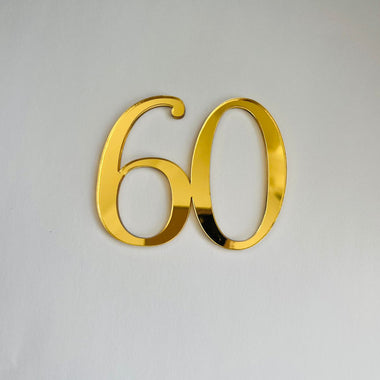 2.5” Number Charm
